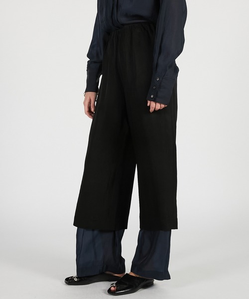 パンツ 「2026Summer Pre-Order」ダブルレイヤーシアーパンツ / Double Layer Sheer Pants レディース_15