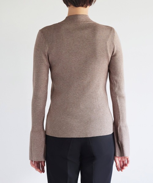 「RUIRUE BOUTIQUE」 長袖ニット L グレー レディース_画像8