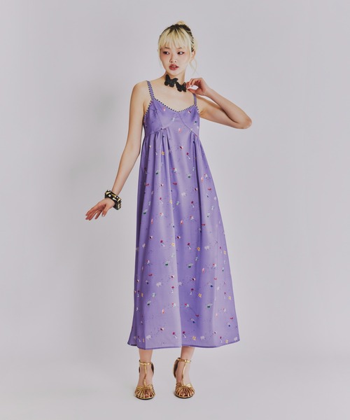 anna sui nyc ワンピース SHIRACOロングワンピース : ZOZOTOWN Yahoo