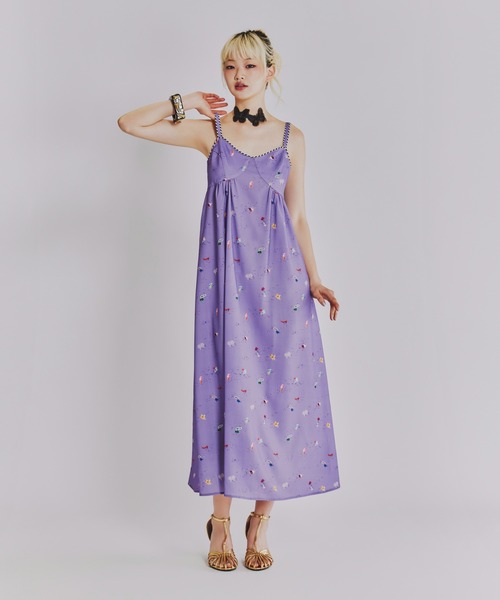 anna sui nyc ワンピース SHIRACOロングワンピース : ZOZOTOWN Yahoo