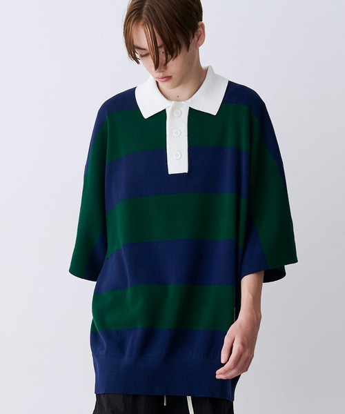 kolor 20SS ポロシャツ kolor ポロシャツ（メンズファッション）（色：ブルー系