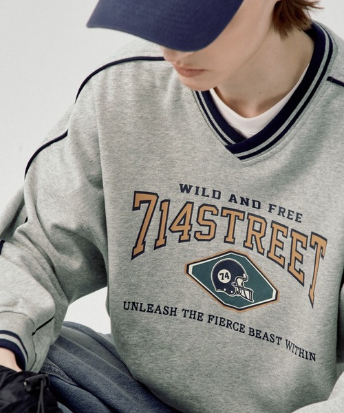 「WESTBOY」 スウェットカットソー X-LARGE グレー メンズ | WESTBOY