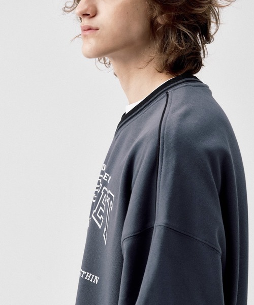 「WESTBOY」 スウェットカットソー X-LARGE グレー メンズ_画像7
