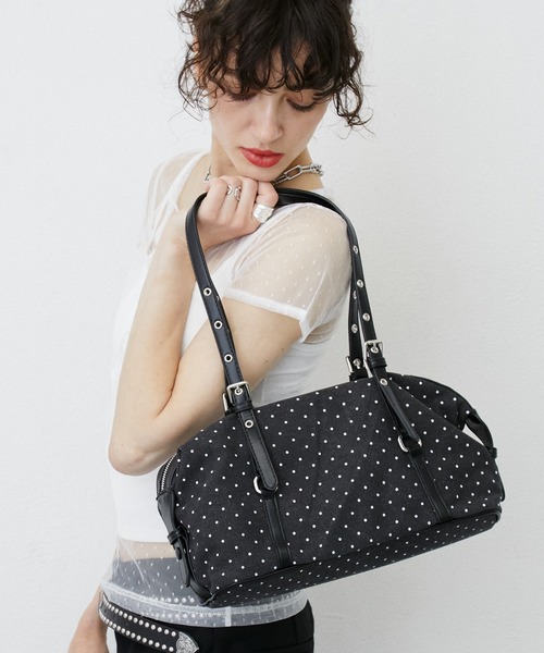 uyu. ボストンバッグ Eyelet Handle Mini Boston Bag / ハトメハンドル