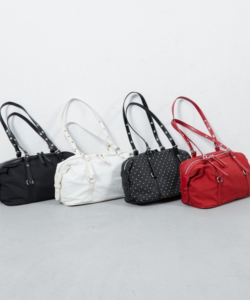 uyu. ボストンバッグ Eyelet Handle Mini Boston Bag / ハトメハンドル