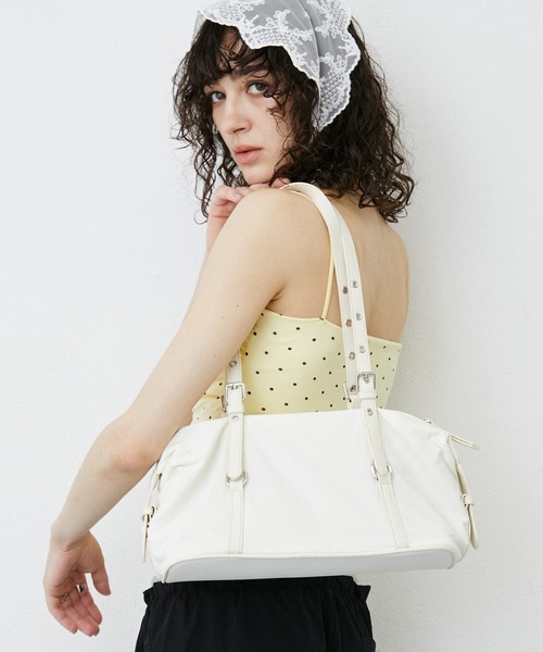 uyu. ボストンバッグ Eyelet Handle Mini Boston Bag / ハトメハンドル