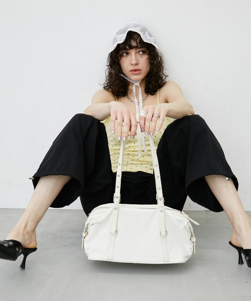 uyu. ボストンバッグ Eyelet Handle Mini Boston Bag / ハトメハンドル