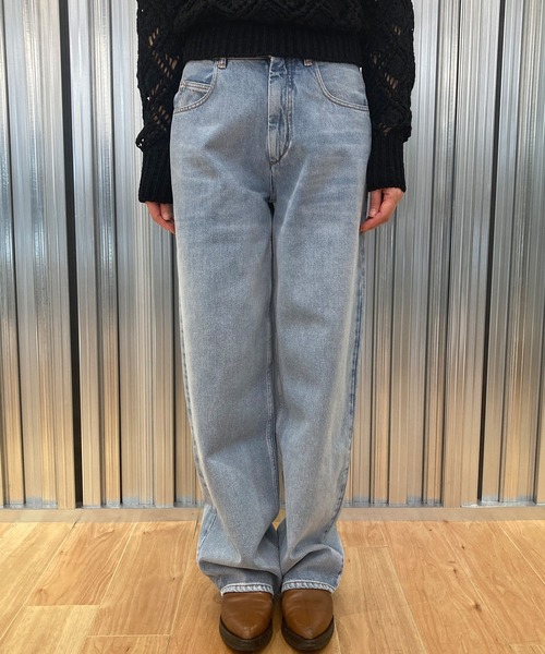 「ISABEL MARANT」 デニムパンツ 34 ライトインディゴブルー レディース_画像2