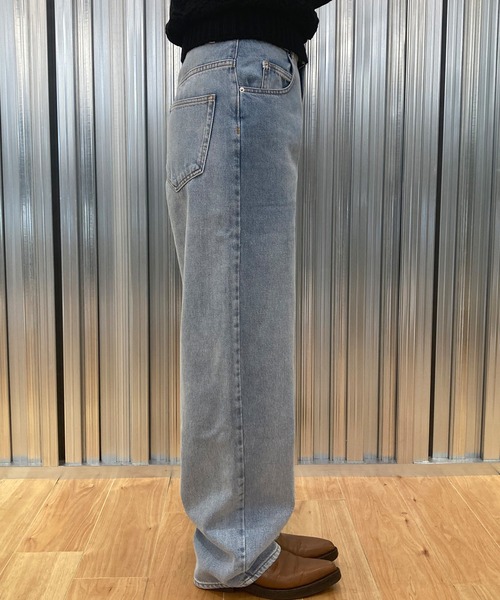 「ISABEL MARANT」 デニムパンツ 34 ライトインディゴブルー レディース_画像3