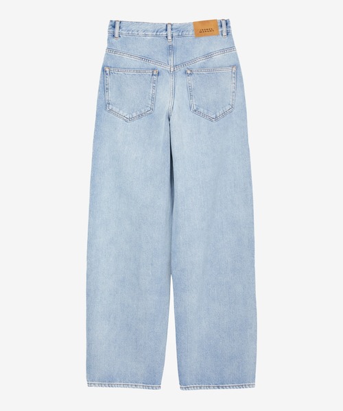 「ISABEL MARANT」 デニムパンツ 34 ライトインディゴブルー レディース_画像6