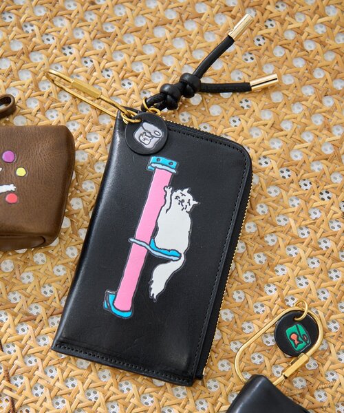 earパピヨネ フラグメントケース新品 ear PAPILLONNER（イア パピヨネ） 財布 「KEN NAKAYAMA×ear」コラボ