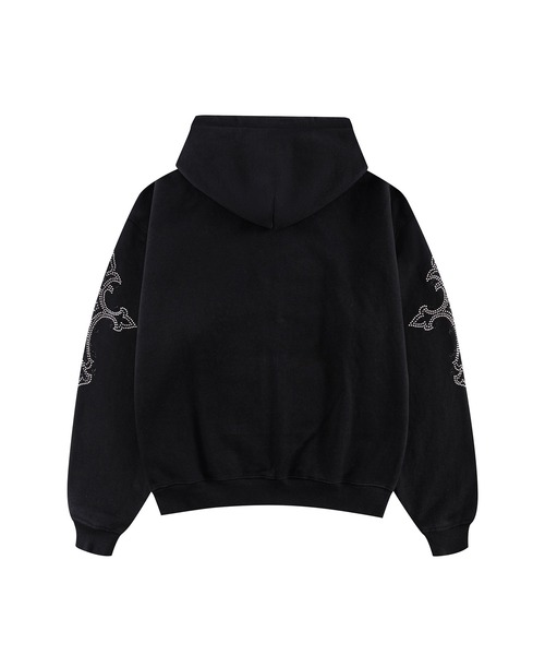 Supplier ダークグレー ジップアップパーカー SUPPLIER（サプライヤー） ジップアップパーカー MEDIUM グレー メンズ