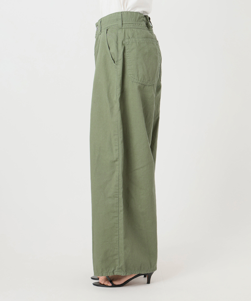 Spick＆Span（スピック アンド スパン） ワイドパンツ チノパン 「新色