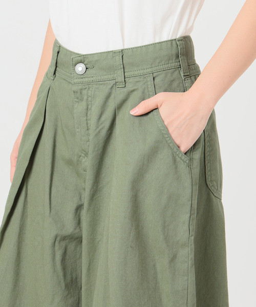 Spick＆Span（スピック アンド スパン） ワイドパンツ チノパン 「新色