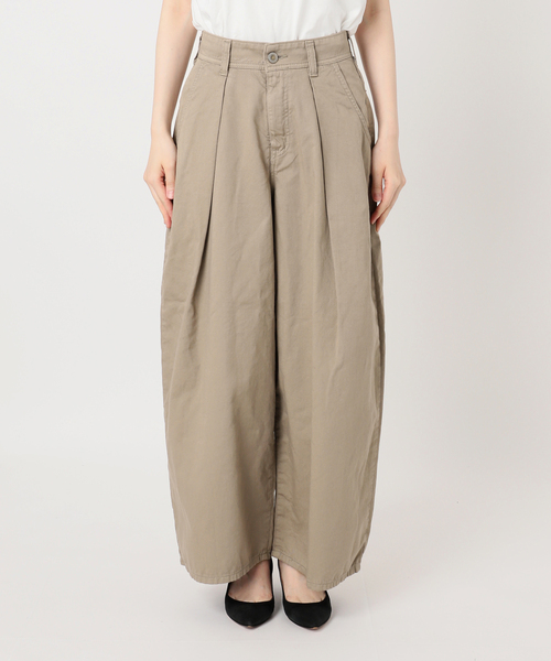 Spick＆Span（スピック アンド スパン） ワイドパンツ チノパン 「新色
