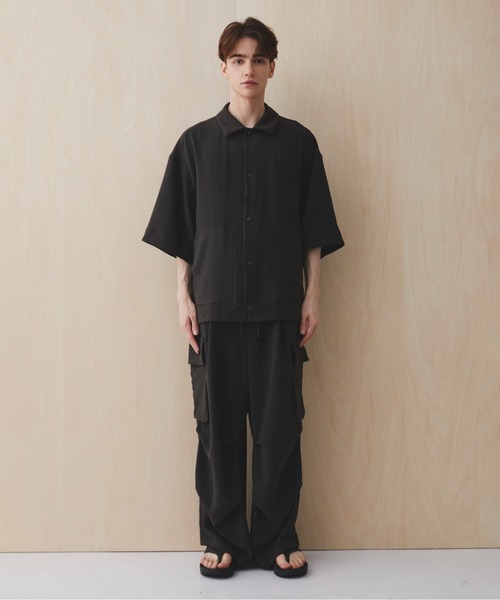 PUBLIC TOKYO（パブリックトウキョウ） シャツ 半袖 「セットアップ