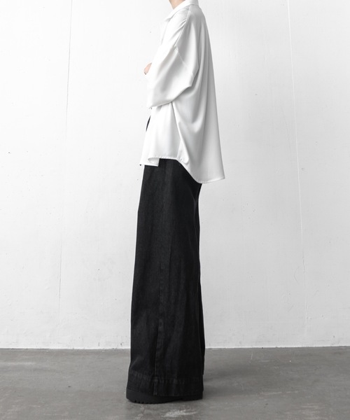「Casper John」 デニムパンツ SMALL ブラック メンズ_画像8
