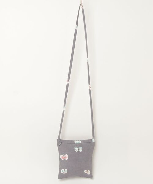 mina perhonen（ミナペルホネン） hana hane pocket bag - グレー