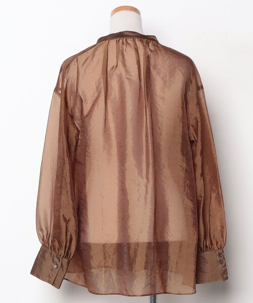 「NOLLEY'S Sophi」 長袖ブラウス 38 キャメル レディース_画像3