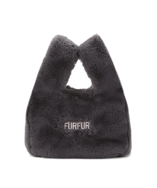 「FURFUR」 ハンドバッグ FREE チャコールグレー レディース_画像6