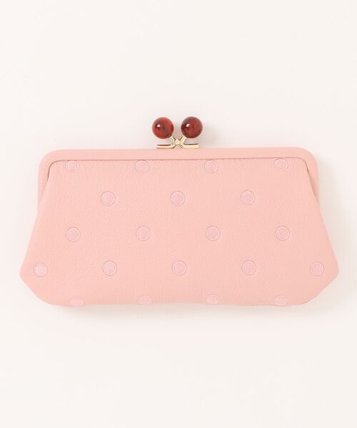 perche（ペルケ） 財布 perche / アクリル玉がま口長財布 レディース