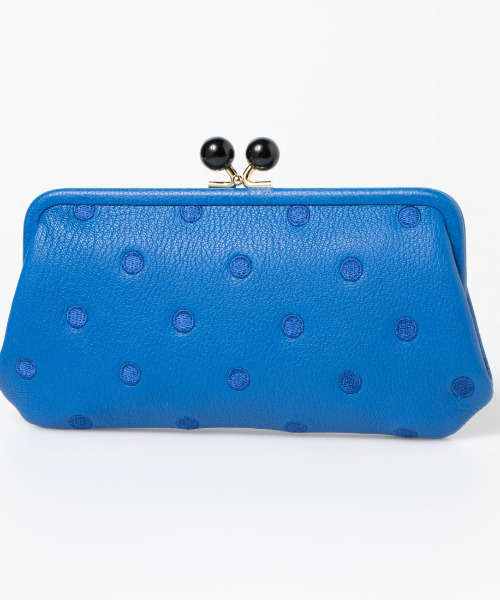 perche（ペルケ） 財布 perche / アクリル玉がま口長財布 レディース
