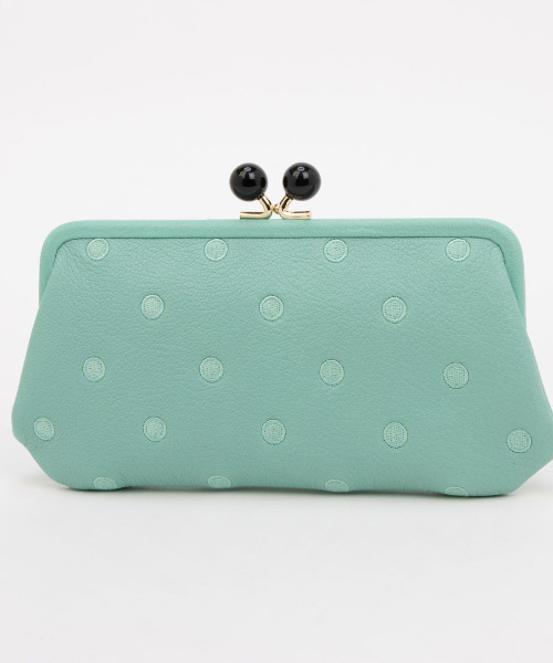 perche（ペルケ） 財布 perche / アクリル玉がま口長財布 レディース