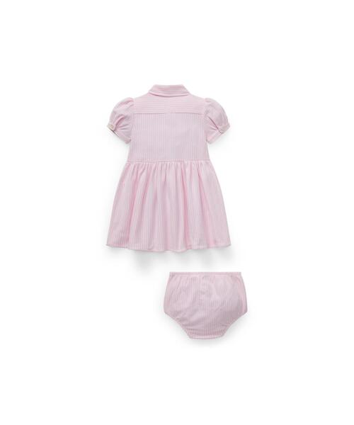 美品　ラルフローレン　ワンピース　ハンドスモックド　ドレス ポロ ラルフ ローレン POLO RALPH LAUREN (ガールズ 2才～6才