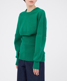 CLANE ニット セーター 3WAY ARRANGE SEPARATE KNIT TOPS