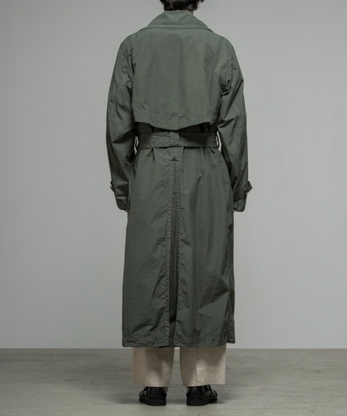 トレンチコート コート 「HUM VENT」ARGA TRENCH COAT メンズ