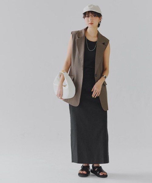 RASW（ラス） セットアップ 「RASW」リネンフレンチシャツスカート