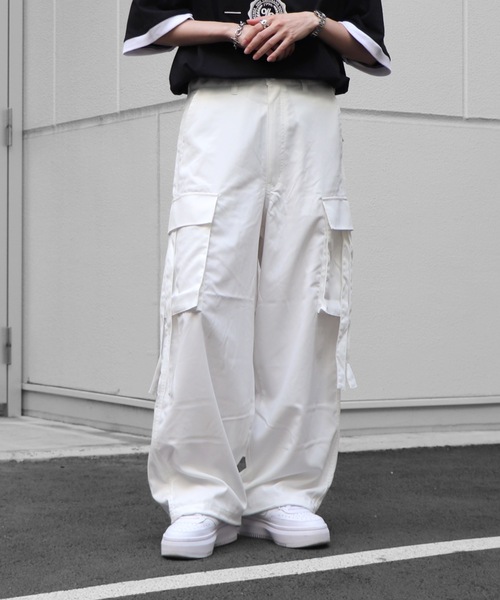 96thes カーゴパンツ 「96thes SELECT」25SS 裾ドローコード