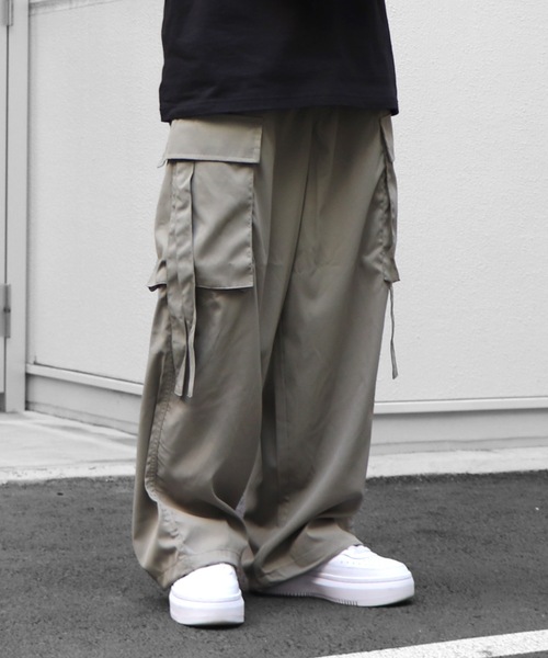 96thes カーゴパンツ 「96thes SELECT」25SS 裾ドローコード