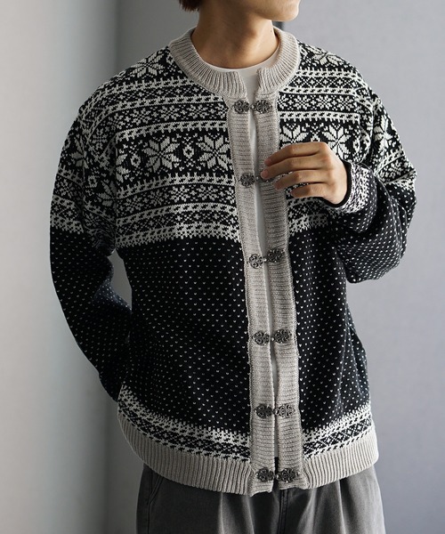 MinoriTY（マイノリティ） カーディガン 「MinoriTY」チロリアン柄ノー