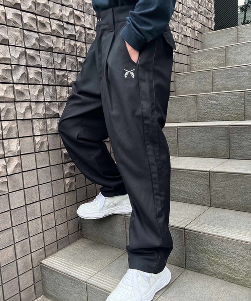 ROARGUNS 黒 ロゴ入りパンツ roarguns KNIT PANTS (BLACK) 商品ページ - K's Clothing ONLINE