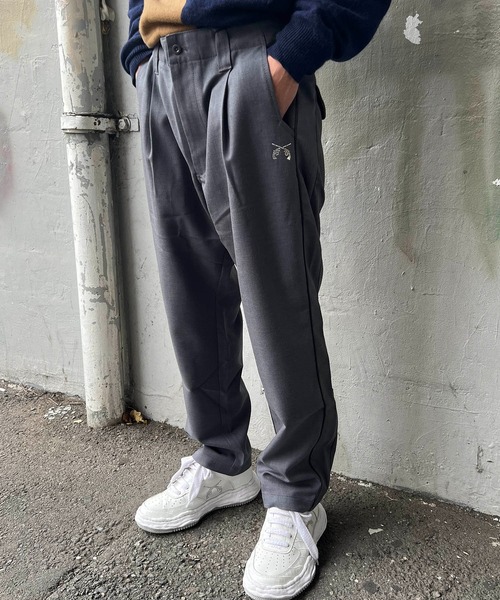 ROARGUNS 黒 ロゴ入りパンツ roarguns UNION TECK PANTS (BLACK) 商品ページ - K's Clothing