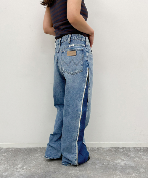 【Spick&Span】SOMETHING コラボ デニム Spick＆Span ジーンズ デニム デニムパンツ SOMETHING