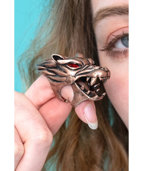 ankoROCK 指輪 リング an meets zakka ドラゴンフリーサイズリング