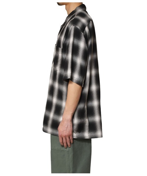 REMI RELIEF NAVY LABEL シャツ / レミレリーフ ネイビーレーベル  