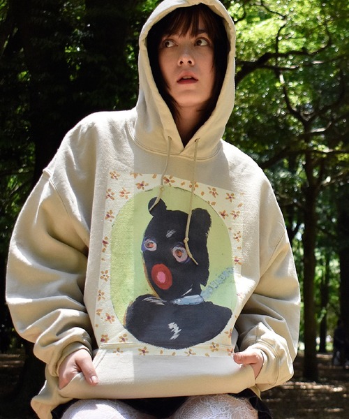 パーカー HINA×LABRAT 'Baby' Hoodie レディース メンズ LABRAT パーカー HINA×LABRAT 'Baby' Hoodie レディース メンズ