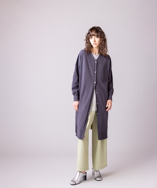 OSMOSIS カーディガン 2WAYニットカーディガン レディース