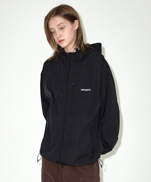 那由多トーマスマグパイ パフスリーブブルゾン ジャガードナイロンブルゾン Thomas magpie トーマスマグパイ Nishitetsuコラボ 西鉄 MA-1