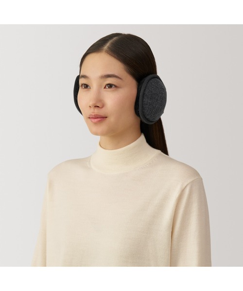 無印良品 イヤーマフ 後ろから着ける イヤーマフ レディース メンズ