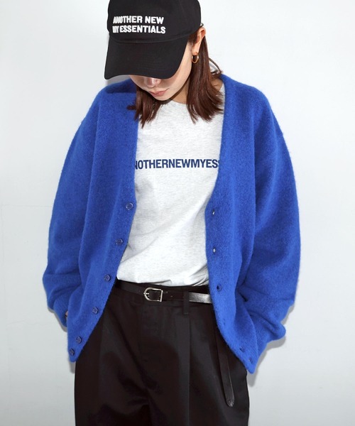 モヘアライク Vネック ニット カーディガン ANME アンメ 楽天市場】ANME アンメ モヘアライク Vネック ニット