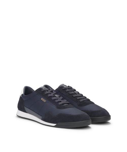 BOSS（HUGO BOSS） スニーカー スエードディテール ミックス