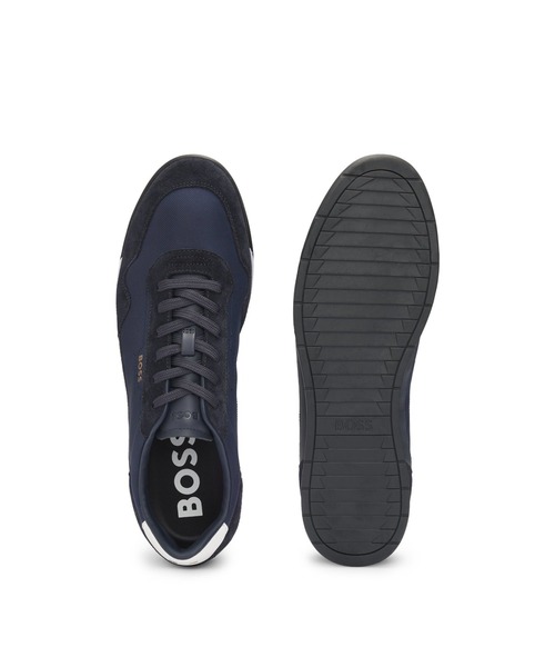 BOSS（HUGO BOSS） スニーカー スエードディテール ミックス
