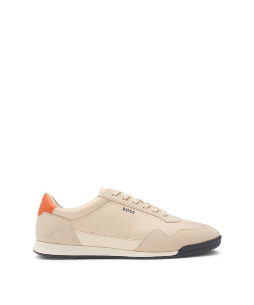 BOSS（HUGO BOSS） スニーカー スエードディテール ミックス