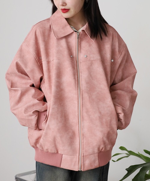 ROOP TOKYO ブルゾン アウター Zip Up Short Blouson/ジップアップ