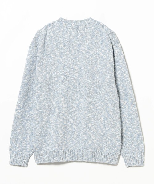 B：MING by BEAMS セーター ニット 5ゲージ ストレッチ スラブ