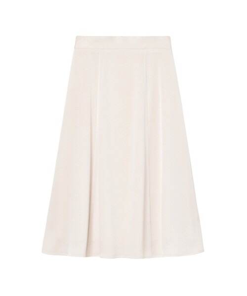 新品未使用 HERMES 2025 フレアスカート ANAYI スカート 「Eternal Line 2025」トリアセサテンバック